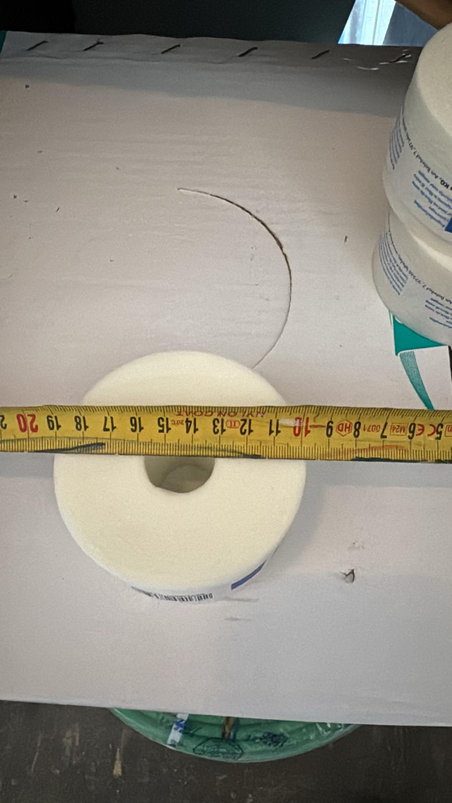 Lavoro in cantiere - applicazione velo vetro